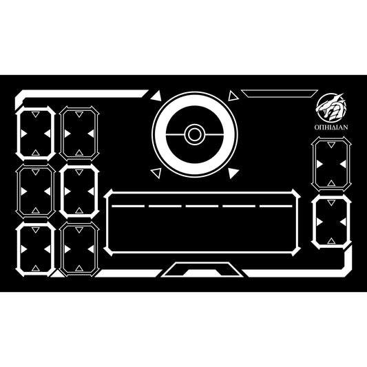 Stadium Black/White Single Player Playmat