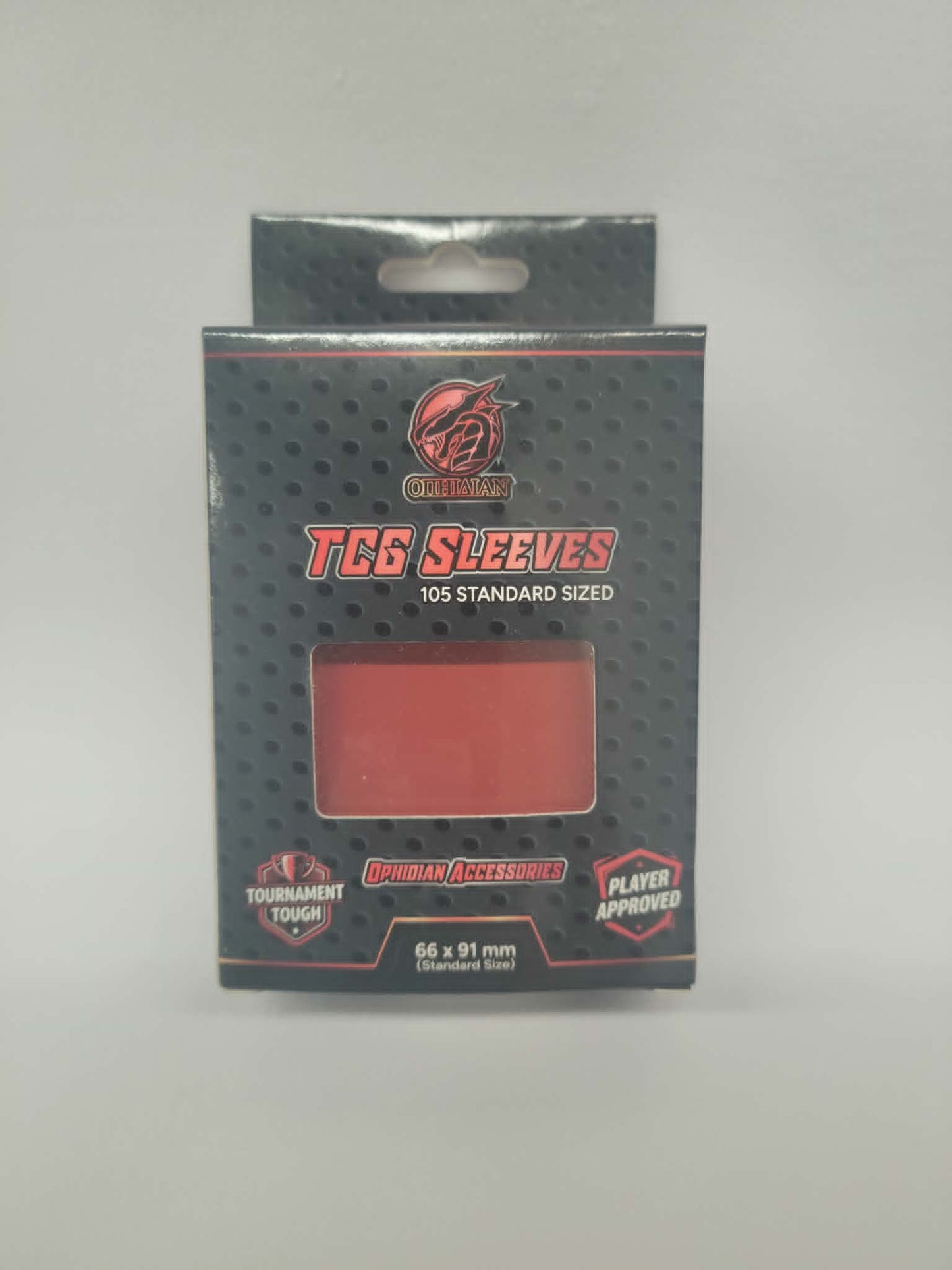 Red Matte Standard TCG Sleeves