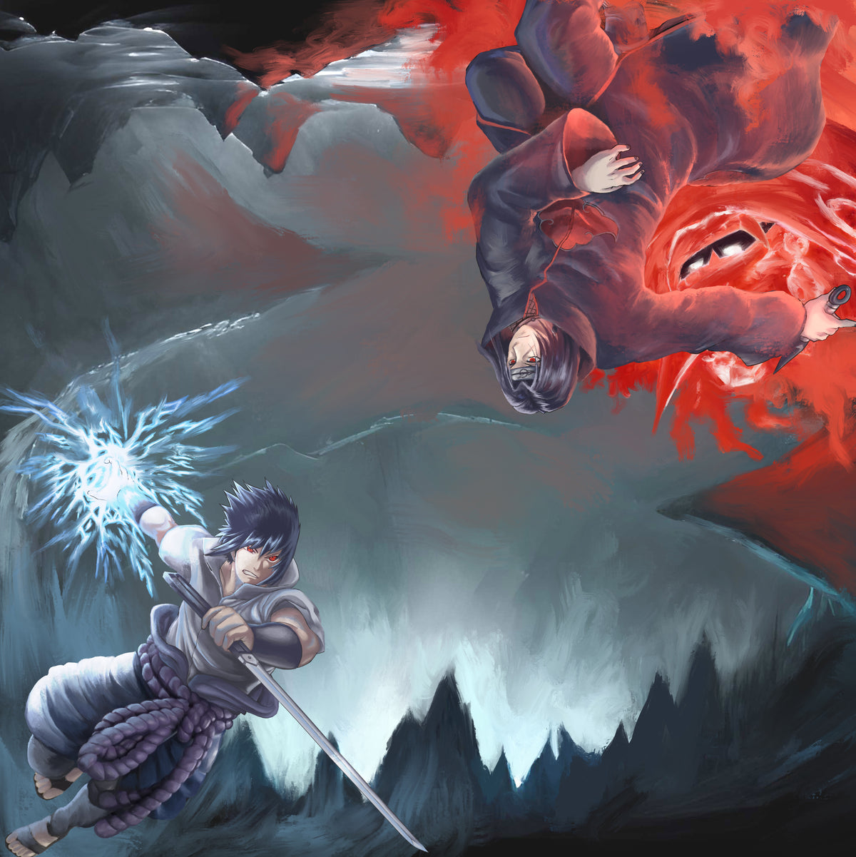 Broken Bonds Two Player Cloth Playmat