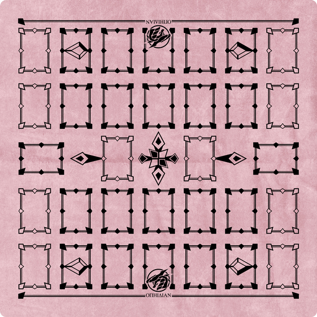 Link Zones Vintage Velvet Two Player Cloth Playmat