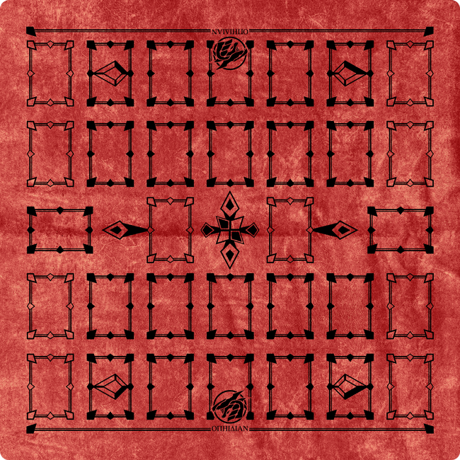Link Zones Vintage Velvet Two Player Cloth Playmat