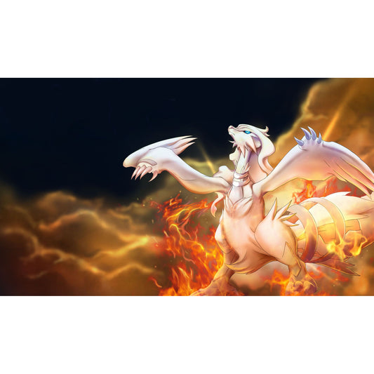 Yin and Yang Fire Dragon Single Player Playmat
