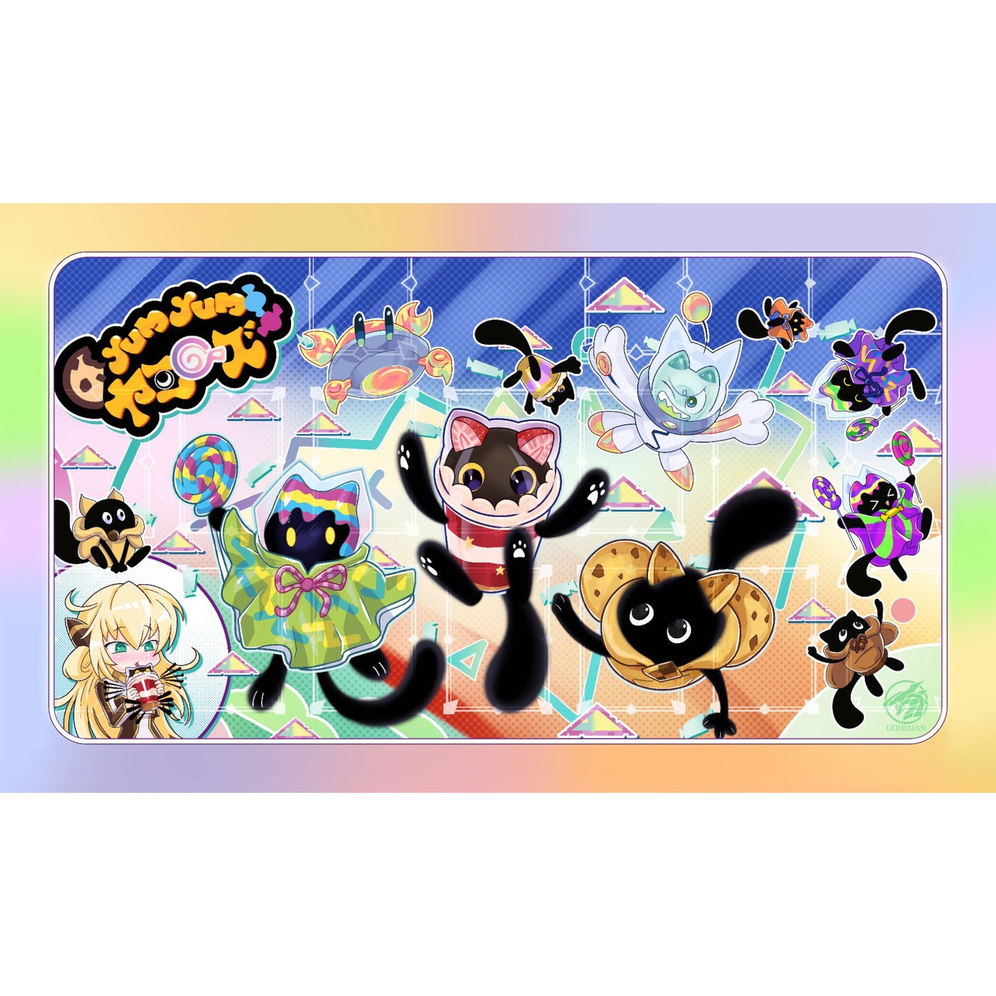 Yummy Single Player Playmat w/ Zones