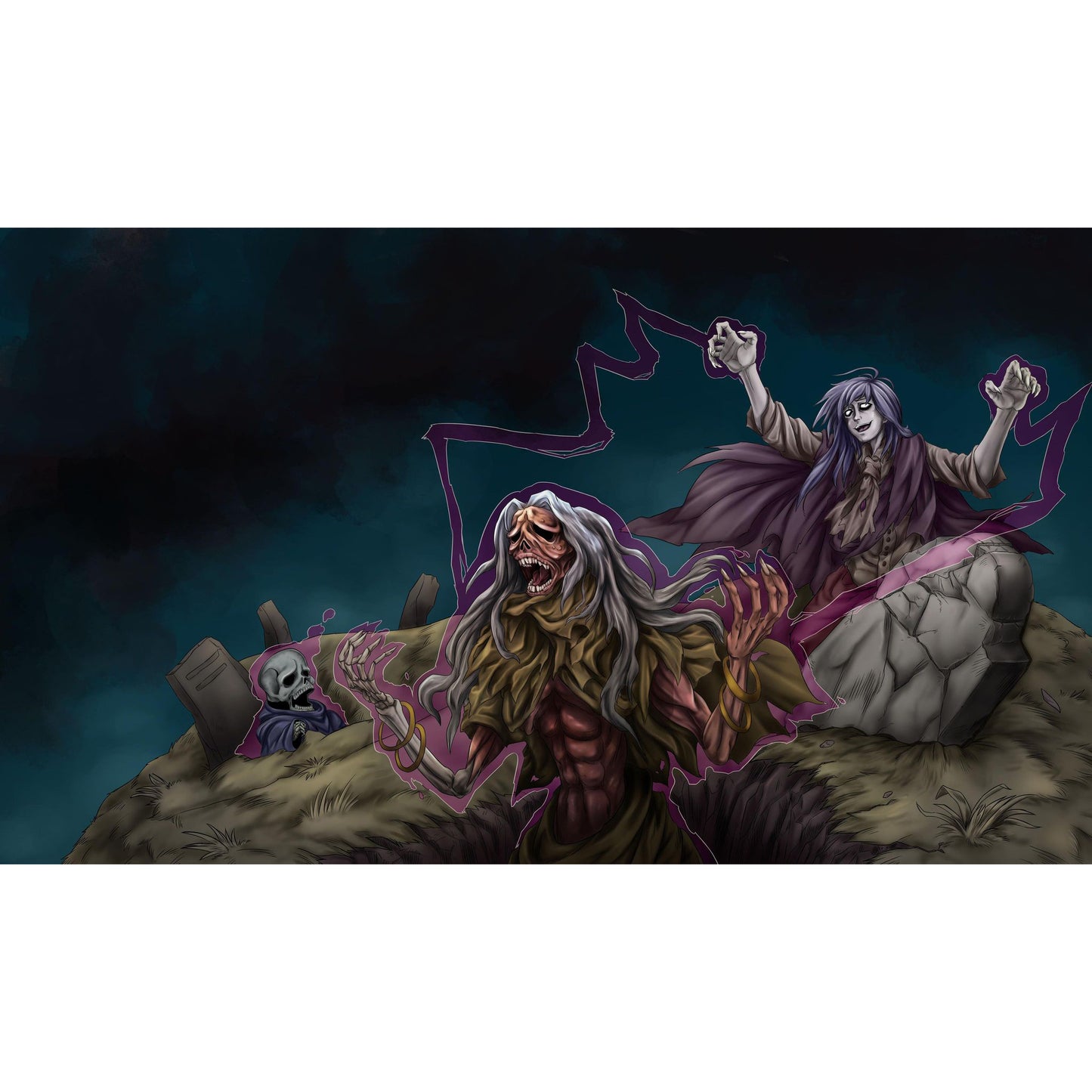 Zombies v2 Single Player Playmat