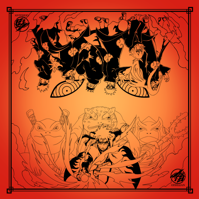 Sage and the Six Paths 2 Player Cloth Playmat