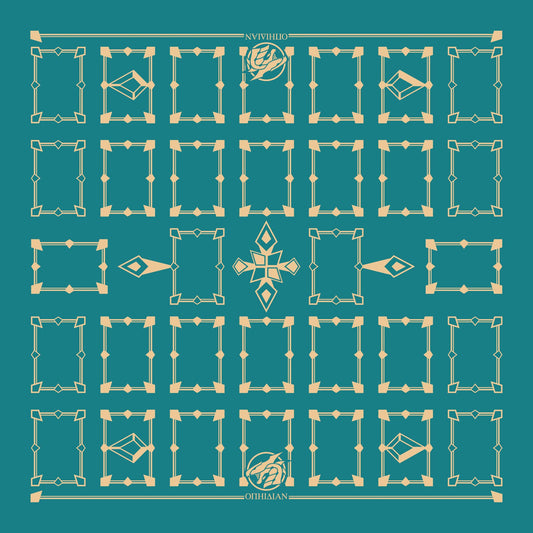 Linked Green/Sand 2 Player Cloth Playmat