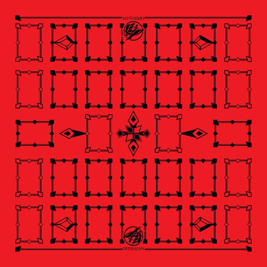Linked Red/Black 2 Player Cloth Playmat