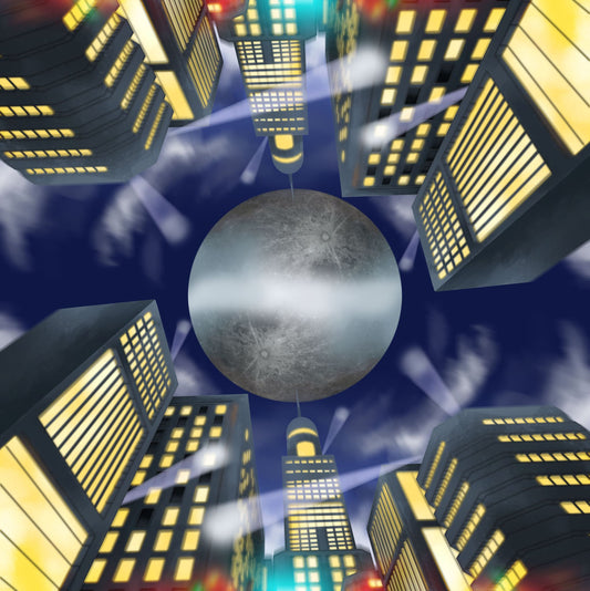 City 2 Player Cloth Playmat