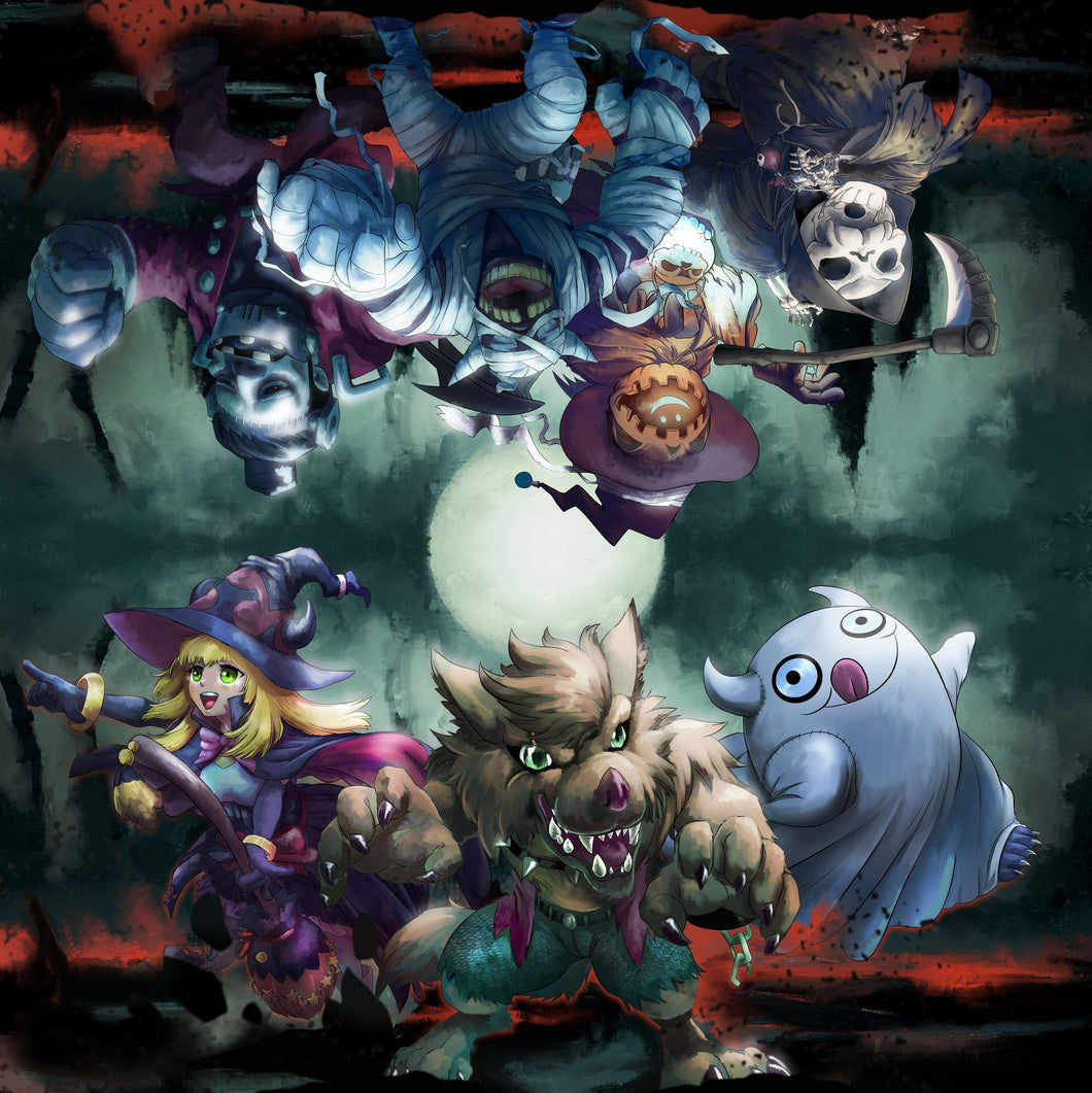 Haunted 2 Player Cloth Playmat