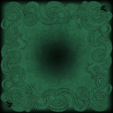Viper 2 Player Cloth Playmat Classic Green