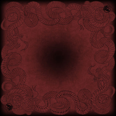 Viper 2 Player Cloth Playmat Classic Red