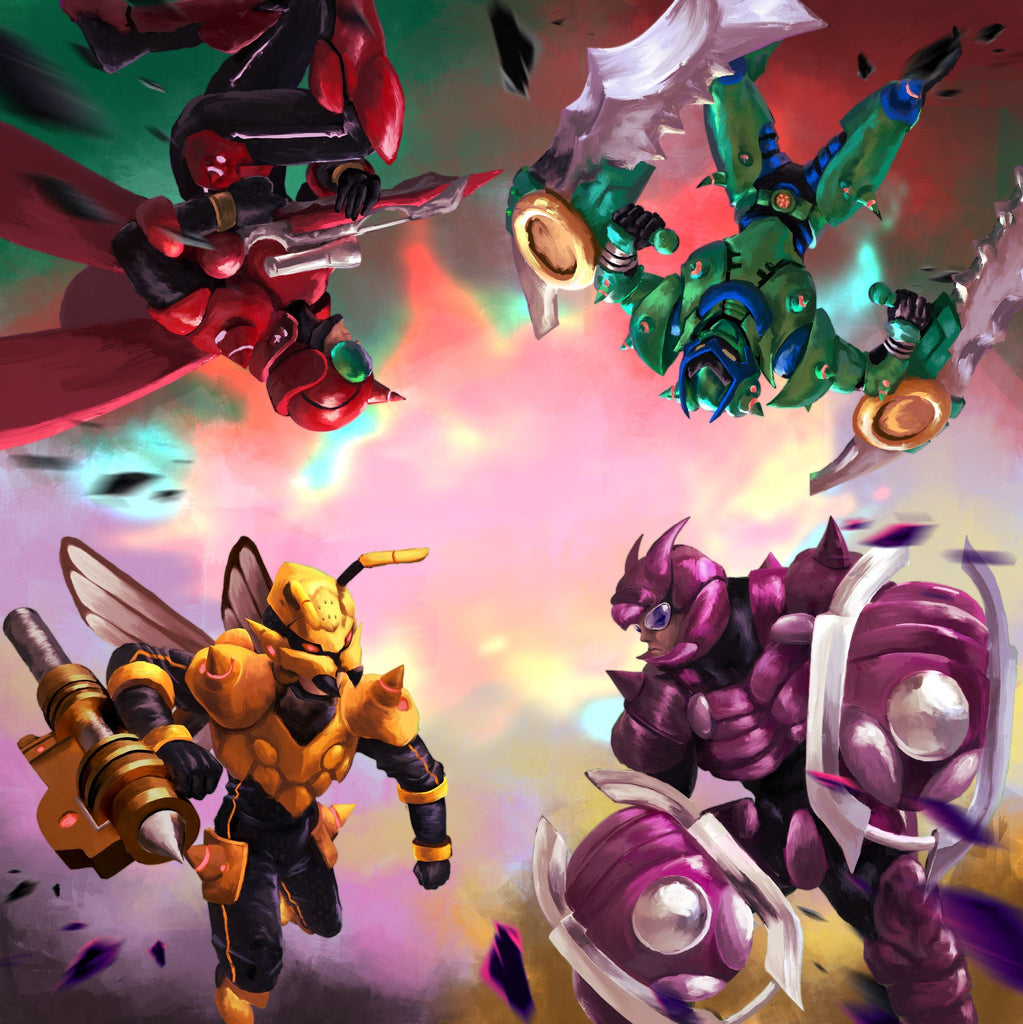 Insect 2 Player Cloth Playmat Ophidian Accessories