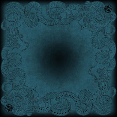 Viper 2 Player Cloth Playmat Classic Blue