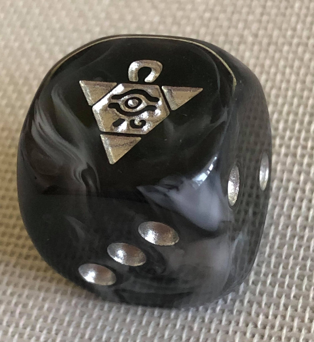 Individual Artifact Die Black With Silver Ink