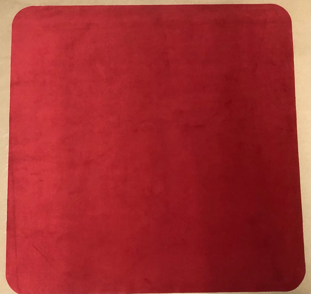 Red 2 Player Cloth Playmat