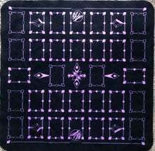 Linked Black/Purple 2 Player Cloth Playmat